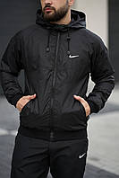 Ветровка мужская "Windrunner Jacket" Nike черная TOS