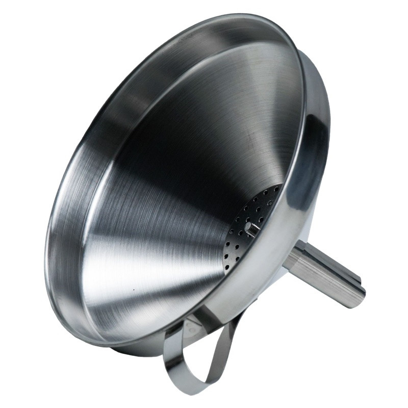 Лійка з ситечком нержавійка ⌀ 21 см, фото 1