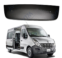 Зимняя заглушка на решетку радиатора матовая Renault Master 2011- 2014 (решетка)