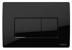 Клавіша механічна Valsir TROPEA S P1 чорна глянцева ABS пластик (871302)