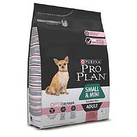 Сухий корм для собак Purina Pro Plan Small Mini Sensitive Skin з лососем 7 кг (7613035123441 NC, код: 7687473