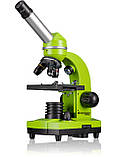 Мікроскоп Bresser Junior Biolux SEL 40x-1600x Green з адаптером для смартфона (8855600B4K000), фото 2