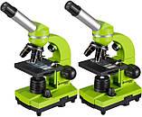 Мікроскоп Bresser Junior Biolux SEL 40x-1600x Green з адаптером для смартфона (8855600B4K000), фото 6