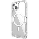 TPU чохол Nillkin Nature Pro Magnetic для Apple iPhone 15 Plus (6.7") Безбарвний (прозорий), фото 4
