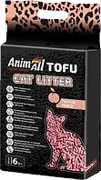 Тофу "AnimAll" 6 л Соевий наповнювач з ароматом персика