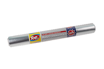 Фольга алюмінієва Toppack 44см 150м 18мкм 1200г