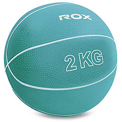 М'яч медичний медбол Record Medicine Ball SC-8407-2 2кг