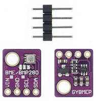 BME280 датчик температури вологості тиску Arduino барометр