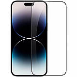 Захисне скло Nillkin (CP+PRO) для Apple iPhone 14 Pro (6.1") Чорний, фото 3