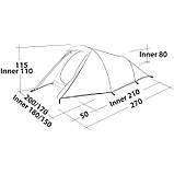 Намет тримісний Easy Camp Energy 300 Rustic Green (120389), фото 6