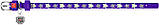 Нашийник для собак шкіряний Collar WAUDOG Glamour з QR-паспортом XS Ш 12 мм Д 21-29 см (35849) SC, код: 7558479, фото 3