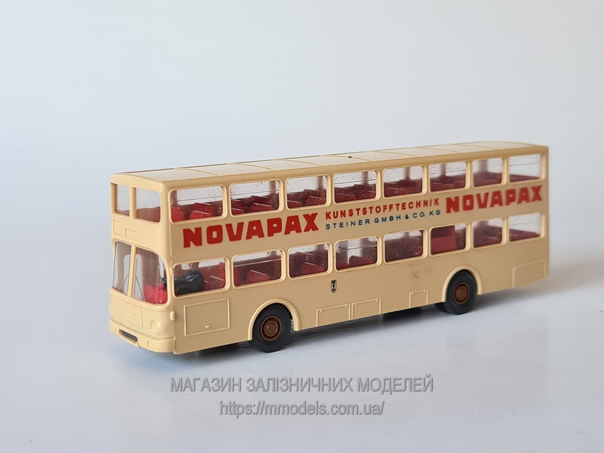 Модель автобуса D38 Bus, масштаба 1/87, H0, фото 1
