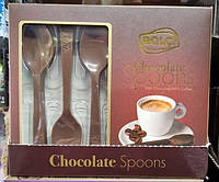 Шоколадні ложечки Bolci Chocolate Spoons Milk Chocolate with Coffee 54 г.
