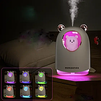 Увлажнитель Воздуха с Подсветкой "Медведик" Humidifier H20 Аромадиффузор от USB