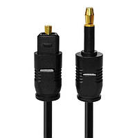 Оптичний кабель Toslink - Mini Toslink AirBase AX-F02M-1 1м