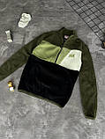 Чоловіча флісова кофта на змійці Helly Hansen M1711 зелена, фото 4
