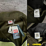 Чоловіча флісова кофта на змійці Helly Hansen M1711 зелена, фото 5