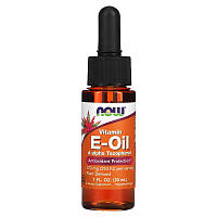 Натуральное E-масло NOW Foods "Natural E-Oil" антиоксидантная защита (30 мл)