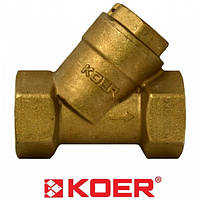 Фільтр грубої очистки 3/4" Koer