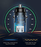 Автомобільний зарядний пристрій Baseus Car Charger QC 3.0 30 W 2 USB 5 A Заряджання від прикурювача в авто, фото 2