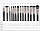 Набір професійних художніх пензлів 17 в 1: олія, акрил, акварель, гуаш, фото 6