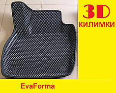 3D килимки EvaForma 3-го ряду в салон Citroen Grand C4 Picasso '06-13, килимки ЕВА