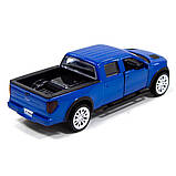 Іграшкова машинка металева FORD F-150 SVT Raptor, форд раптор, синя, відкр двері, інерція, 11*4*4см (250263), фото 4