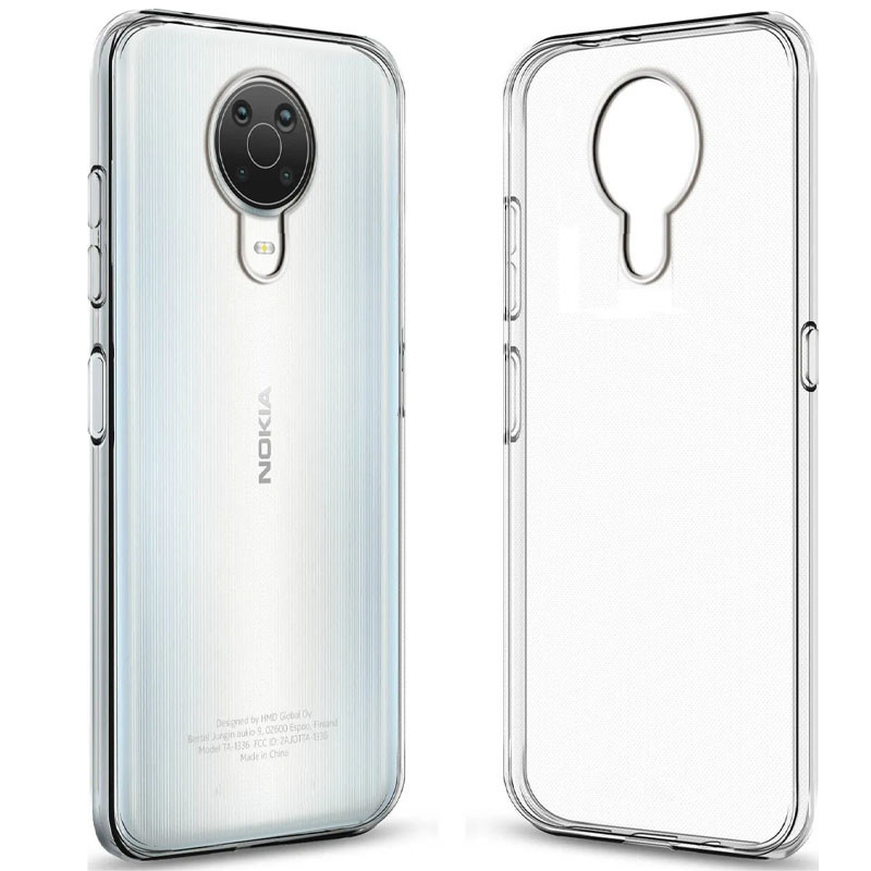 TPU чохол Epic Transparent 1,5mm для Nokia G20 / G10 / 6.3 Безбарвний (прозорий), фото 1