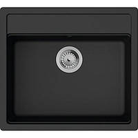 Мойка кухонная Hansgrohe встраиваемая S520-F510 черный графит (43359170)