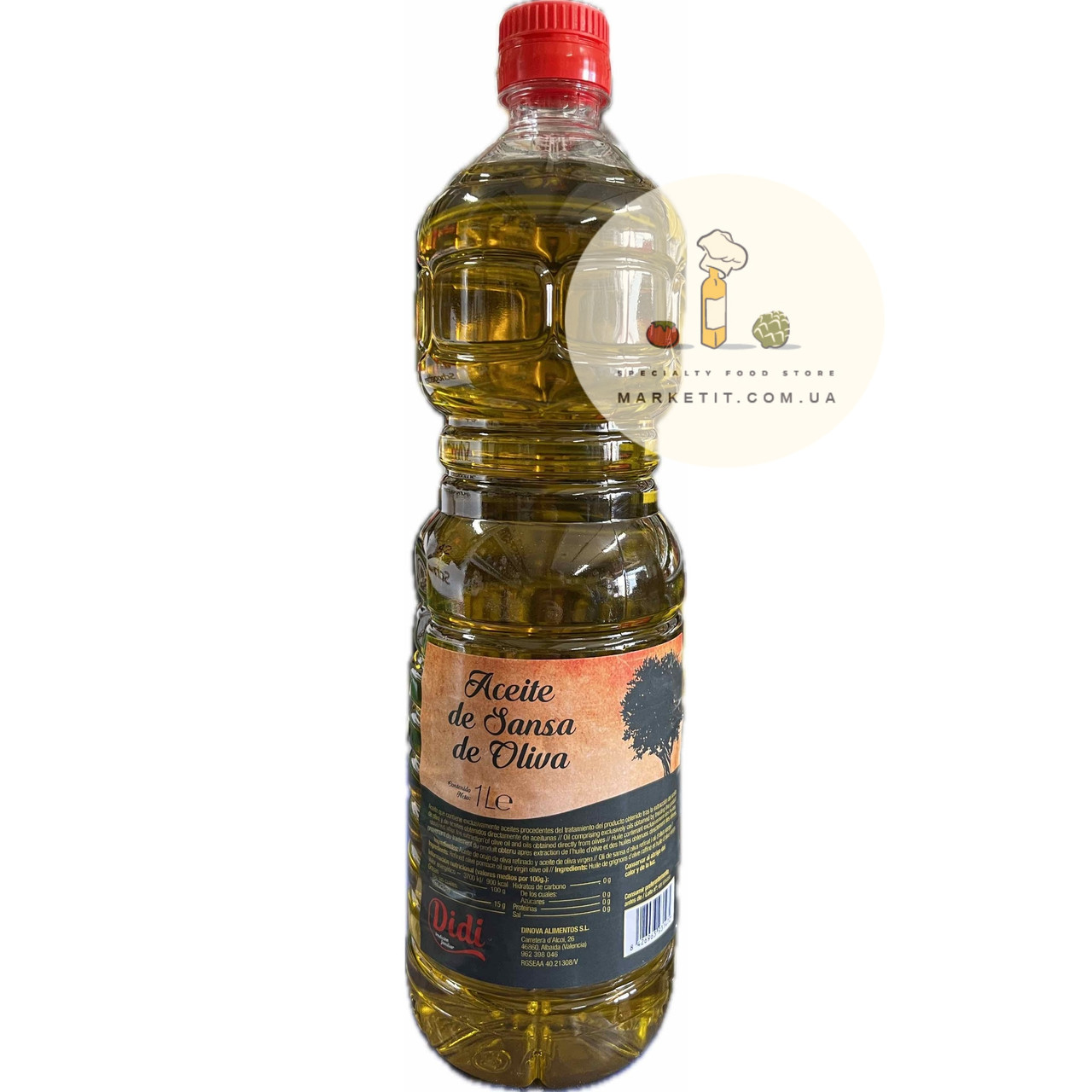 Оливкова олія Didi Aceite de Sanse рафінована 1 л.