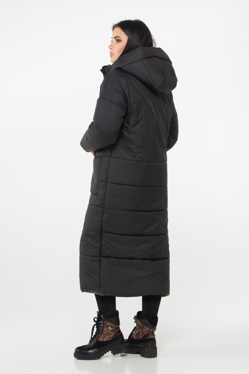 Зимняя куртка М0054 (Черный) - фото 5 - id-p1999819367