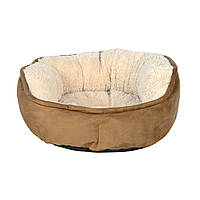 Лежак для собак и кошек Trixie Otello 60 см Коричневый/Бежевый (4053032378421)