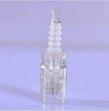 Змінні Насадки на дермаштамп на защіпку. Стерильні картриджі для дермаштампу на 36 голок байонет, фото 3