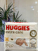 Подгузники Huggies Extra Care 0 (до 3,5 кг) 25 шт.