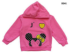 Кофта Minnie Mouse для дівчинки. 75, 85, 95 см