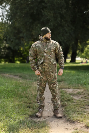 Зимний тактический костюм горка мультикам военный - фото 1 - id-p1999953773