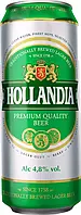 Пива Hollandia premium светлое фильтрованное 5,0% 0.5 л Нидерланды