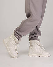 Уги жіночі Sopra 301 36 молочна шкіра плащівка, фото 4