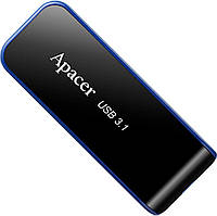 USB флэш-накопитель, флешка Apacer USB3.1 AH356 64GB Black(AP64GAH356B-1)
