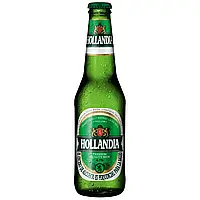 Пива Hollandia premium светлое фильтрованное 4.7% 0.33л с/б Нидерланды