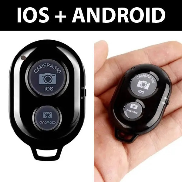 Пульт Bluetooth кнопка для селфі фото видео Android/iOS