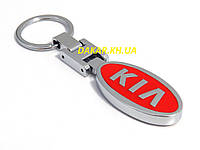 Брелок с логотипом Kia красный