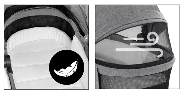 Коляска прогулянкова 2в1 Hauck Vision X Set Коляска прогулянкова 2в1 Hauck Vision X Set