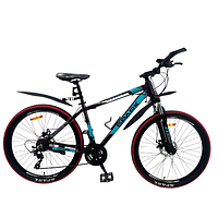 Велосипед SPARK HUNTER (колеса 27,5", алюмінієва рама 17") (Безкоштовна доставка Новою Поштою)