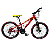 Велосипед SPARK TRACKER JUNIOR (колеса - 24", алюмінієва рама - 11"), фото 2