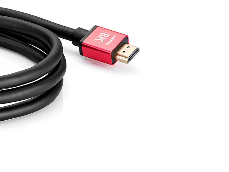 Шнур TTAF HDMI 2.1 8K Cable Red 24K Gold 3m