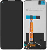 Дисплей модуль тачскрин Realme 7 5G/Oppo A73 5G черный OEM отличный p/n: DI0649JN01 V05