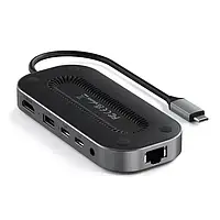 Адаптер Satechi USB4 Multiport Adapter with 2.5G Ethernet Space Gray (ST-U4MGEM)