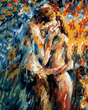 Картини по номерам 40х50 см Babylon Останній поцілунок Художник Леонід Афремов (RVP-1426)