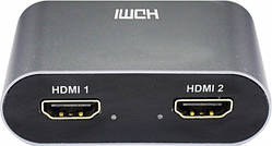 HDMI сплітер Logan SW4K-HDR10 Black